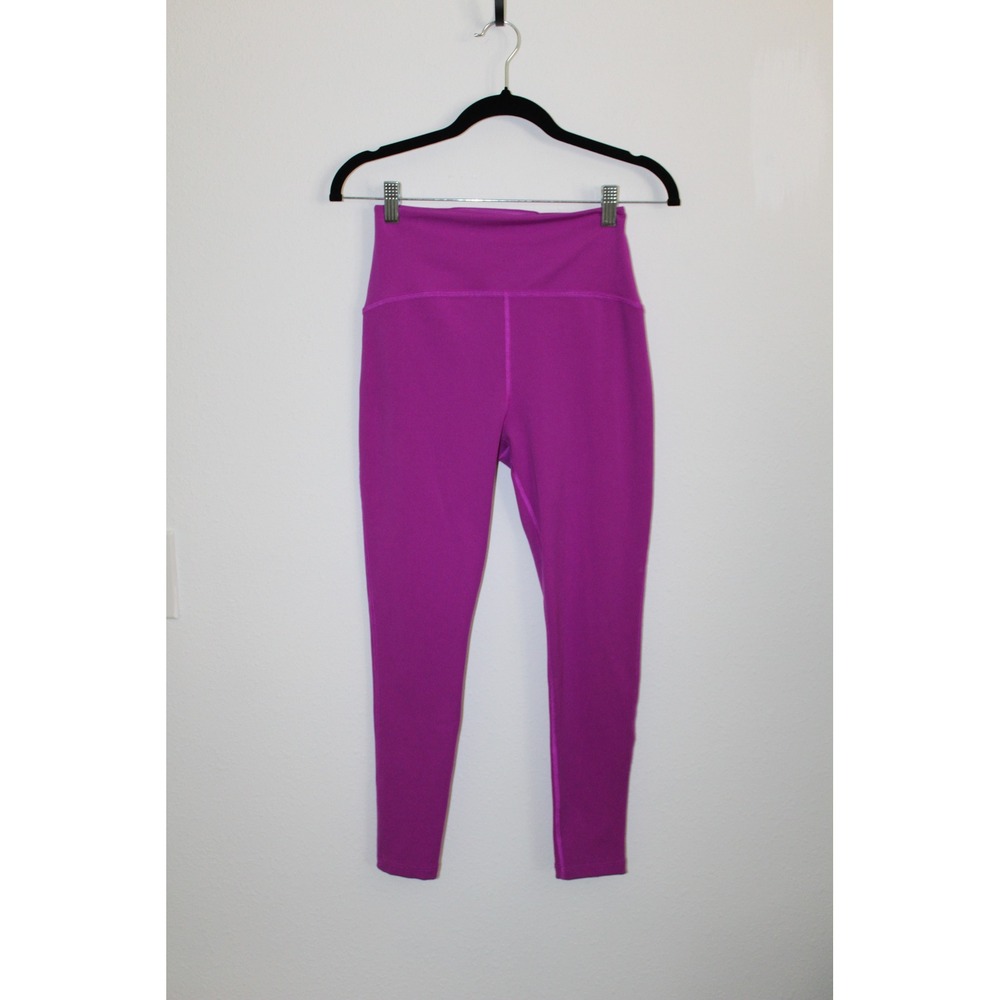 Beyond Yoga Womens High Waisted Magenta Purple Activewear Leggings Size Medium